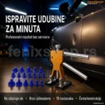 Alat za ispravljanje limarije vakumom