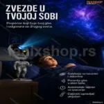 Alien Lampa zvezdano nebo koji ponavlja reci