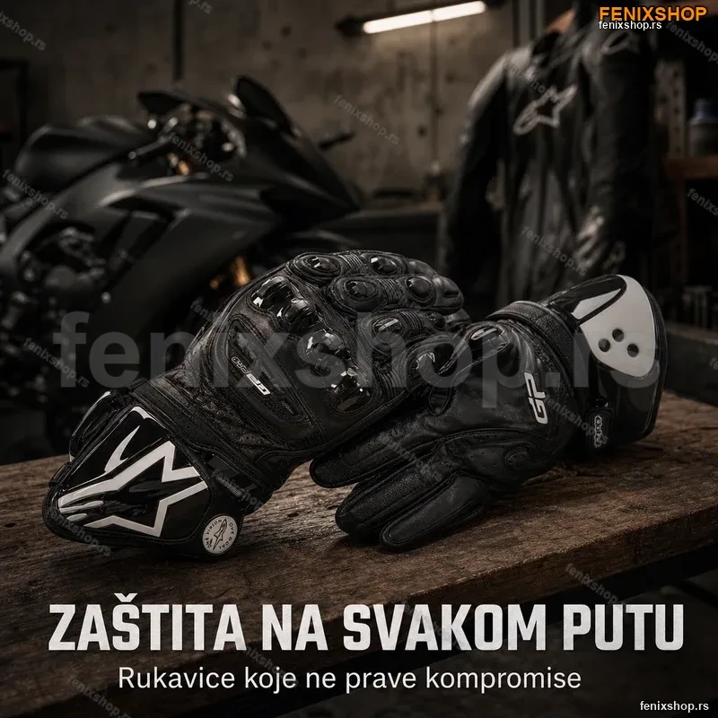 Alpinestars GP Pro kožne moto rukavice crne Alpinestars GP Pro kožne moto rukavice crne