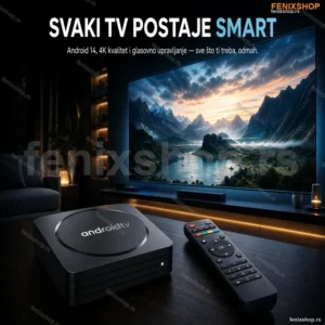 Android TV Box Smart TV Watch 14.0 – Pretvori Svaki TV u Smart TV sa 4K i Android 14