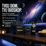 Android TV Box TX30 Pro – 4K Streaming, 4GB RAM, Dual-Band Wi-Fi
