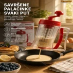 Aparat za Palačinke sa Mikserom i Preciznim Dozerom 800ml