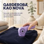 Aparat za uklanjanje dlačica sa tkanine — bežični, lagan, za sve vrste tkanina