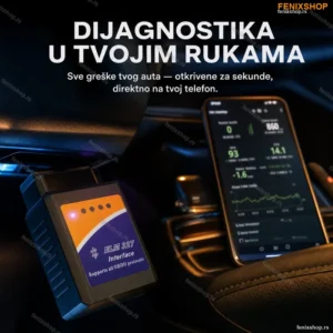 Auto Dijagnostika Mini ELM327 Bluetooth OBD2 v2.1