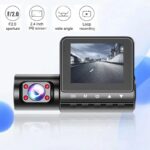 auto kamera DVR - prednja strana