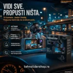 Auto kamera sa 3 kamere DVR za auto 3u1 Black Box