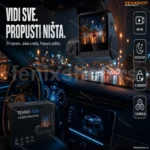 Auto kamera sa 3 kamere DVR za auto 3u1