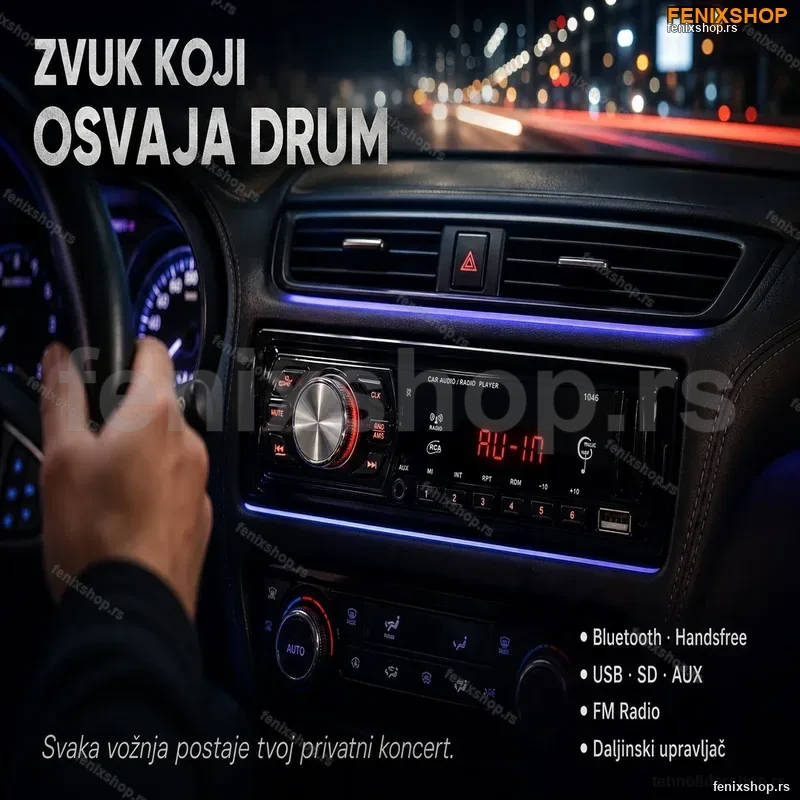 Auto radio usb/mp3/sd card bluetooth,Novi Model! Auto radio usb/mp3/sd card bluetooth,Novi Model!