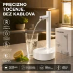 Automatska Električna Pumpa za Vodu – USB-C Punjenje, 4 Nivoa Doziranja