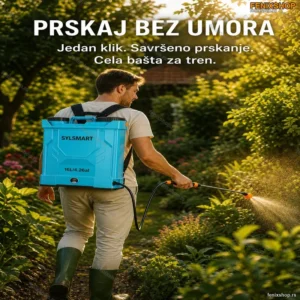 Automatska leđna kanta za prskanje 16L — baterija 4000mAh, pritisak do 120 PSI
