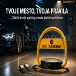 Automatska Rampa za Parking sa Daljinskim Upravljačem i Dva Ključa