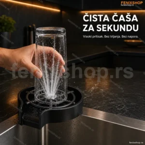Automatski Perač Čaša i Flaša — Brzo Ispiranje Visokim Pritiskom