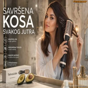 Avokado Četka za Kosu – Hidratantna Nega i Glatka Frizura