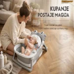 BabyBear™ Premium Sklopiva Kadica za Bebe