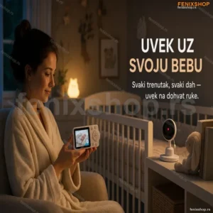 BabyGuard Wi-Fi Video Bebi Monitor sa HD Noćnom Vizijom