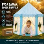 Bajkoviti šator – zamak za Dečake
