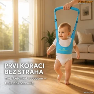 Bebi Hodalica sa Podesivim Trakama — Podrška za Prve Korake