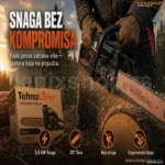 Benzinska motorna testera – Snaga i preciznost u vašim rukama!