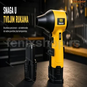 Bežični aku duvač vazduha 12V – turbo ventilator za čišćenje
