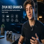Bežični mikrofon F15-2 set 2 mikrofona i prijemnik