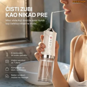 Bežični tuš za zube