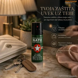 Biber Sprej Za Samoodbranu 1+1 GRATIS