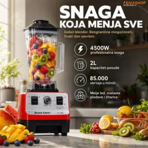 Blender Silver Crest 4500W – Snaga Koja Menja Sve!