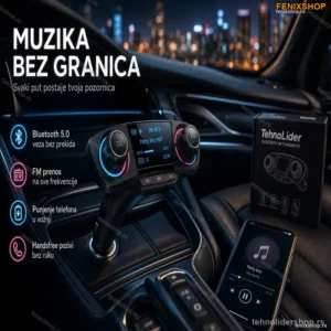 Bluetooth fm transmiter za auto