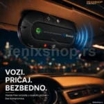 Bluetooth Spikerfon za Auto — Hands-Free Uređaj sa Mikrofonom