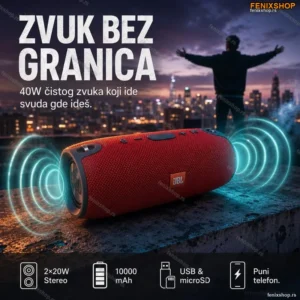 Bluetooth zvucnik JBL XTREME 2x20w