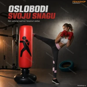 Bokserska Vreća na Naduvavanje 160 cm – Trening za Decu i Odrasle