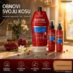 Botox Repair Set za Kosu 3u1 – Keratinska Regeneracija i Sjaj
