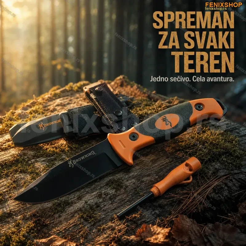 browning-lovacki-noz-sa-kresivom-ostracem-i-futrolom-fenixshop Browning lovački nož sa kresivom, oštračem i futrolom