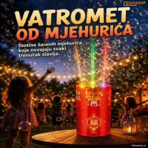 Bubble Vatromet – Aparat za Mjehuriće sa Svetlosnim Efektima