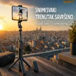 C16 AI Gimbal Stabilizator za Telefon sa Praćenjem i