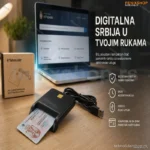 Čitač Smart Kartica USB 2.0 – Lična Karta, Zdravstvena Knjižica i Saobraćajna Dozvola