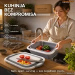 Daska za Sečenje 3u1 – Sečenje, Pranje i Serviranje u Jednom