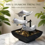 Dekorativna sobna fontana sa tri nivoa vodopada