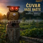 Dekorativna sova — rasterivač ptica i štetočina