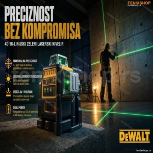 DeWalt laser za nivelaciju 4D 16 linija Digitalni