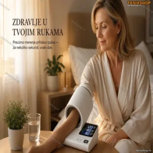 Digitalni Aparat za Merenje Krvnog Pritiska sa Automatskim Merenjem Pritiska i Pulsa