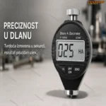Digitalni durometar za merenje tvrdoće gume i plastike