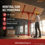 Dizalica za Gipsane Ploče – Podizač Zidnih i Plafonskih Ploča do 3,5 m