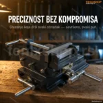 Dupla Mašinska Stega 100mm — Liveno Gvožđe za Precizno Stezanje