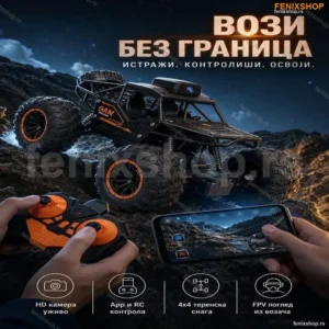 Džip na daljinski sa HD kamerom i kontrolom preko mobilnog telefona