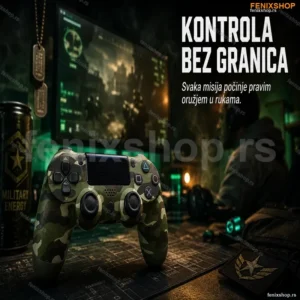 Džojstik za PS4 Maskirni – DualShock Militari Bežični Kontroler