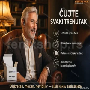 Ear Zoom Pojačivač Sluha – Diskretan Slušni Aparat za Jasnu Komunikaciju