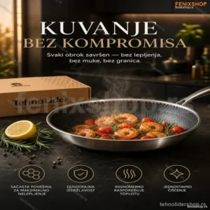 Edelmar Profesionalni Tiganj – Nelepljivo Kuvanje