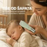Električna mašinica za šišanje beba — tiha i vodootporna