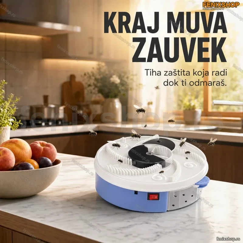 Električni hvatač muva i insekata Električni hvatač muva i insekata
